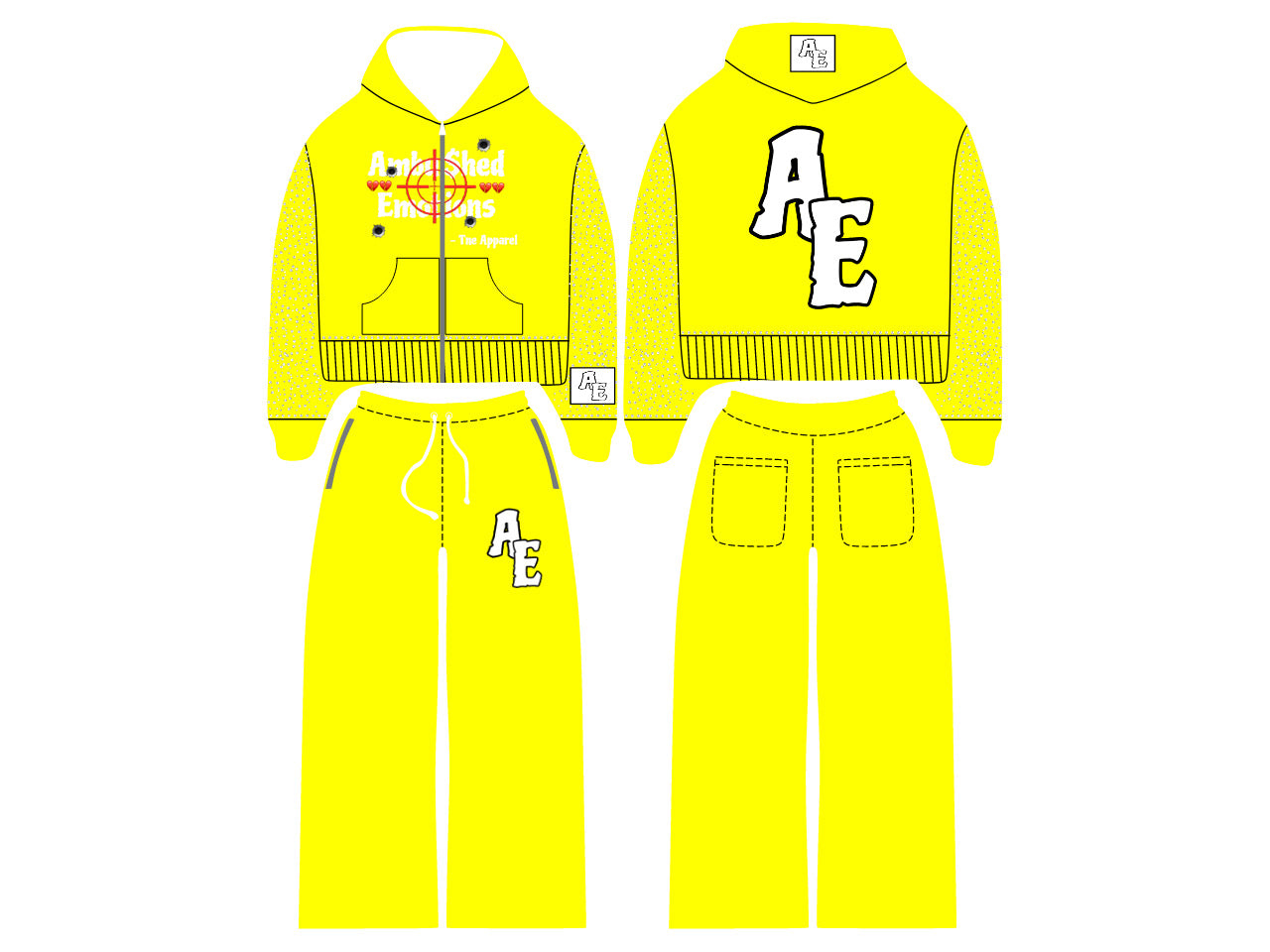 Ambu$hed Emotions (Track Suits)