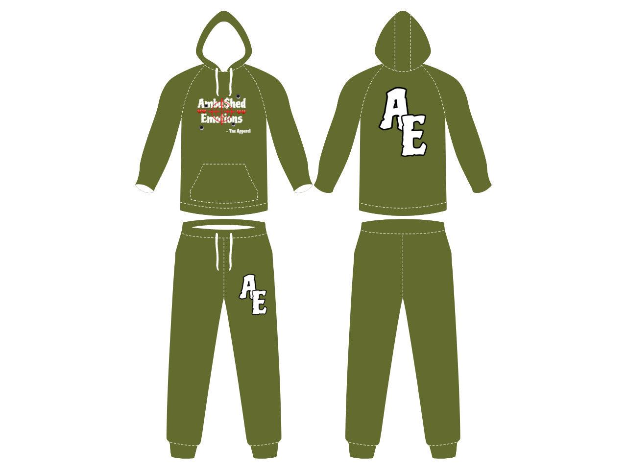 Ambu$hed Emotions (Jogger Sets)