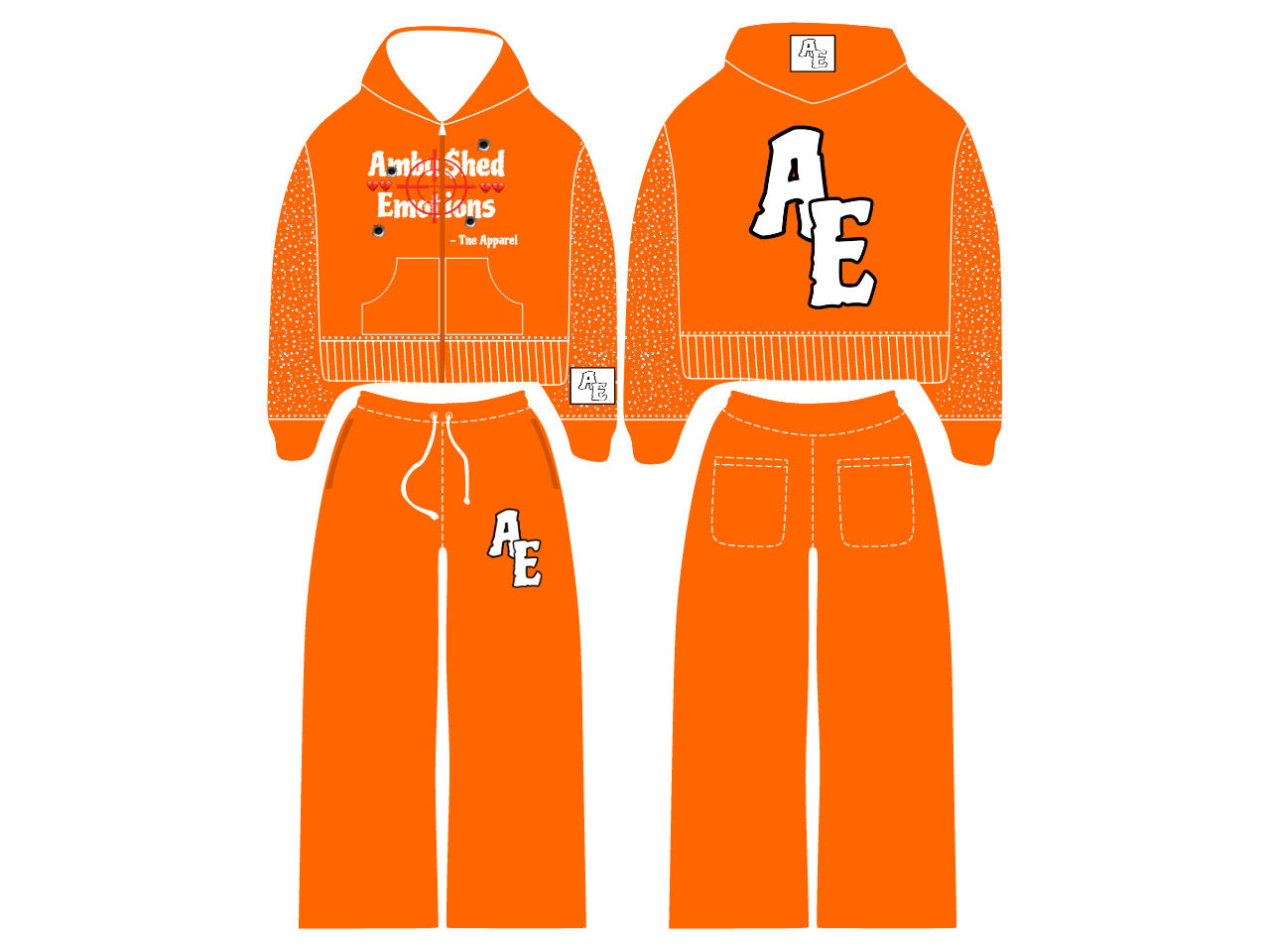 Ambu$hed Emotions (Track Suits)