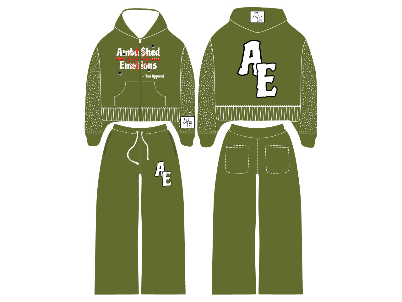Ambu$hed Emotions (Track Suits)